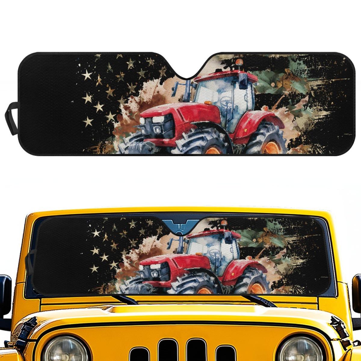 Aluminum Foil SUV Sunshade: Portable, Foldable, One-Piece Sun Visor One Size