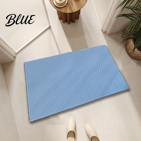 PVC Shower Mat Bath With with Drain Non Slip Quick Drying Holes Slip-resistant Tub Floor