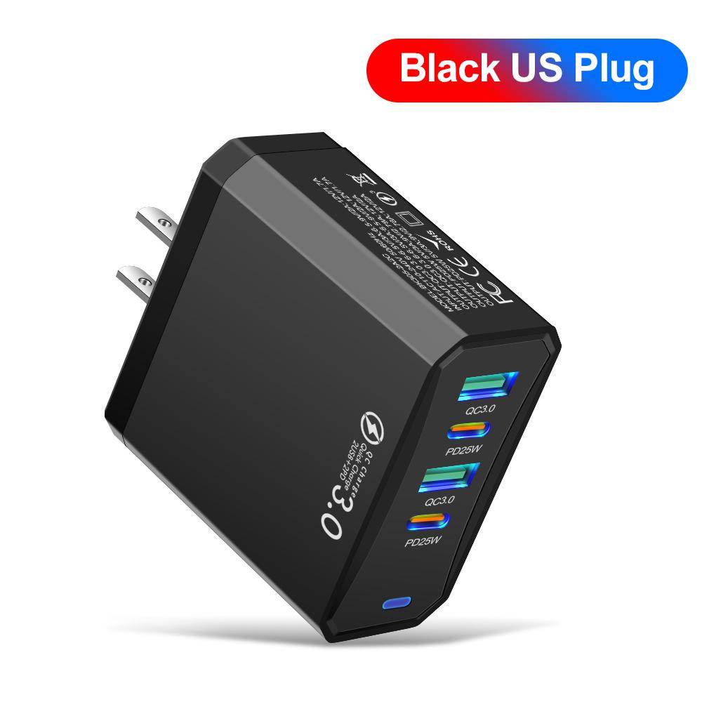 Încărcător USB tip C PD 25W încărcare rapidă 3.0 USB C adaptor de telefon cu încărcare rapidă pentru iPhone Samsung Xiaomi Oneplus Poco QC3.0