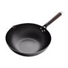 12.60inch Wok Cooking Cookware Induction Cooker Uncoated Pots Sautee Pan Without Wood Lid