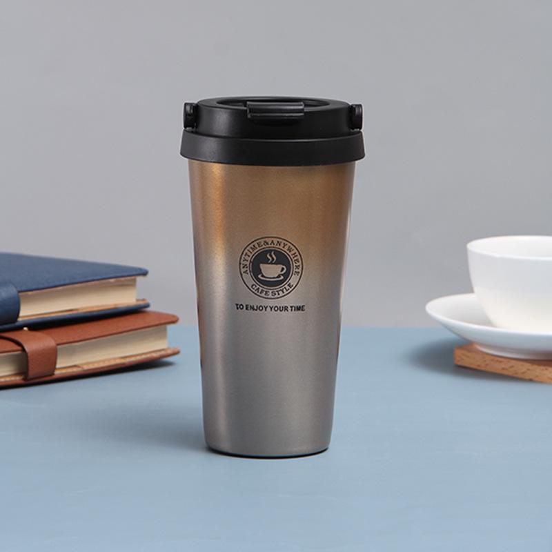 

Stainless Steel Insulated Travel Mug - Portable Office, Outdoor, and Car Cup Gift 500ml