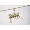 Twin Mall Laundry Drying Rack, Aluminum, Stretchable, 7-Row Gar, TA-7