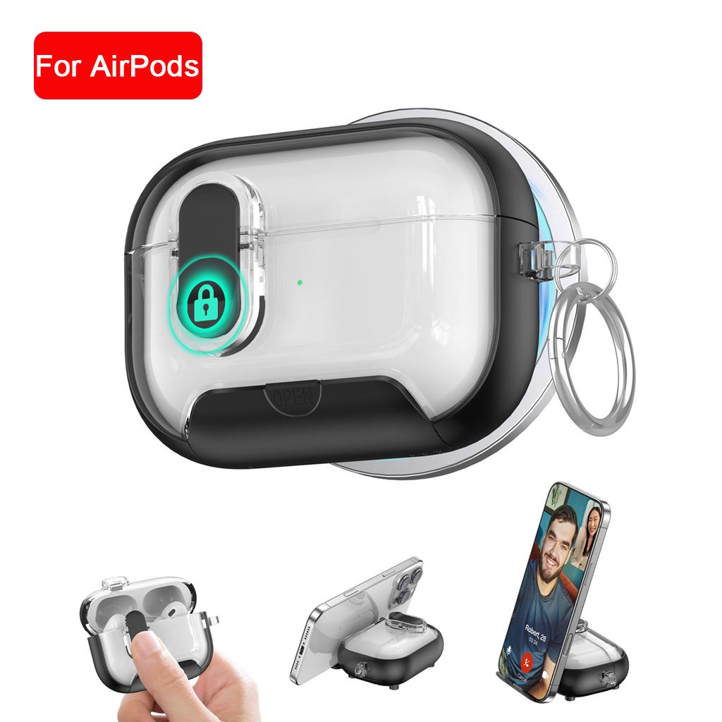 Shockproof Protective Earphone Case Cover for AirPods Pro 2 & AirPods 4 ,Compatible with Apple AirPods Pro 2 Air Pods 4 Case