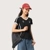Li Ning Sports Lifestyle Series Casual Comfortable Versatile Summer Short Sleeve T-Shirt Women Tops Black AHSV986-2