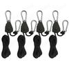 1/2/4/6/8/10/12/14/16pcs Hanger Pulley Ratchets Kayak Rope 1/8 Lift Pulley Rope Pulley 1.6M Lifting Pulley Hook Sky Curtain Tent