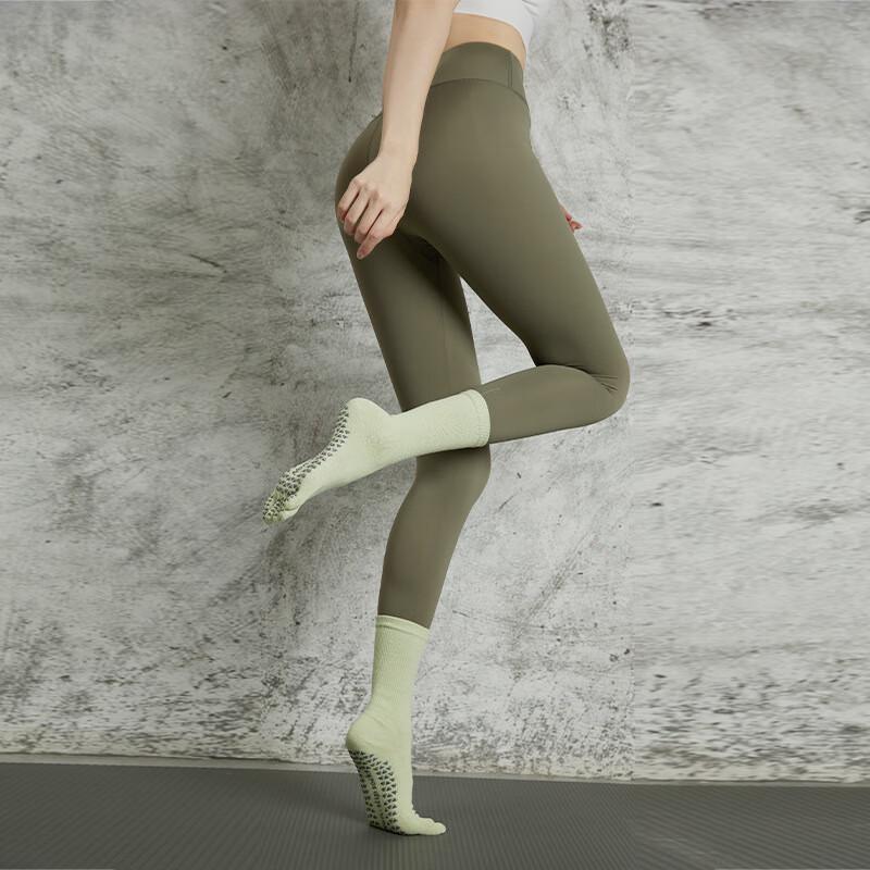 Junbie Five-Toe Mid-Calf Yoga Fitness Socks