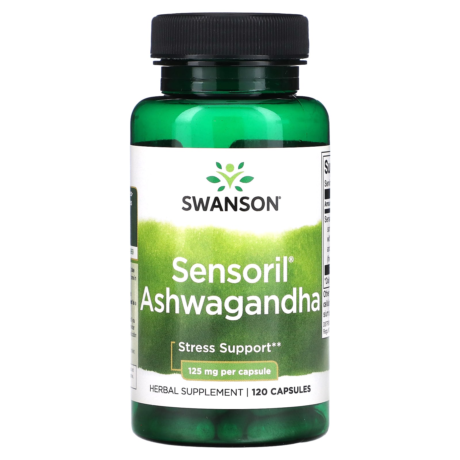 

Swanson, Sensoril Ashwagandha, 125 mg, 120 capsules
