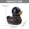 652F Duckieville Duck Figure Unique Duck Statue Duck Figure for Interior Display
