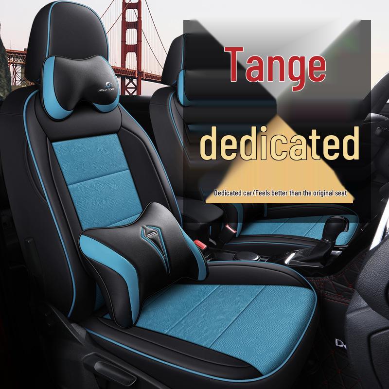 CLY Custom Leather Seat Covers for Volkswagen T-ROC: All-Season Sport Cushion Pads