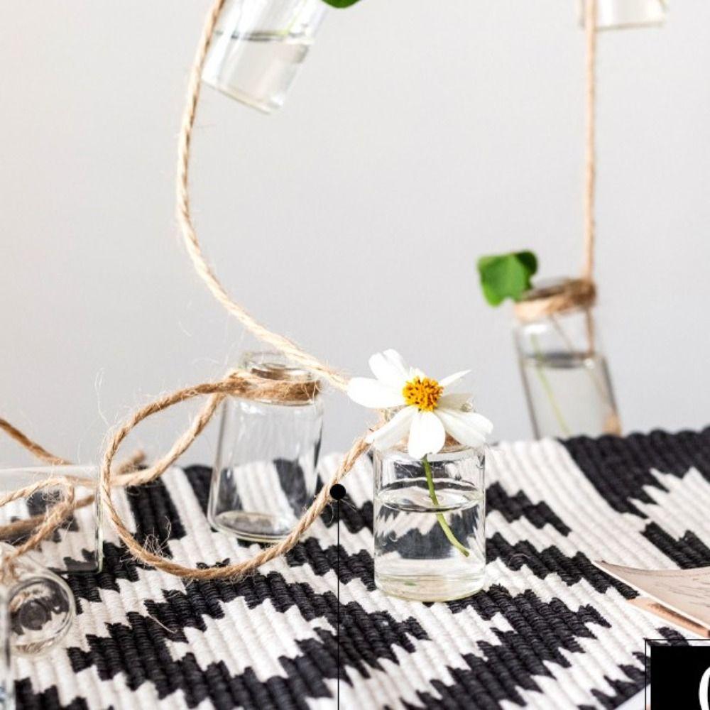 Decor Hydroponic Container Home Decor Hanging Vase Glass Vase 1 Strings Wind Chimes