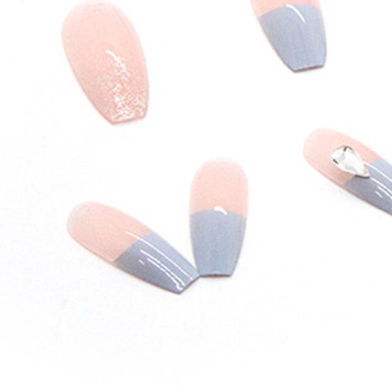 1 set con smalto completo riutilizzabile lucido copertura artificiale fai da te colla stelle luna trasparente finto