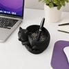 Flowerpot Ornament 3D Printed Sleeping Dragon Shape Matte Large Curved Planter 1 Pc