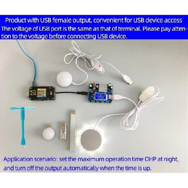 1PCS DC-DC DC 5-30V To DC 0.6-30V 4A 35W Step Up/Down Boost Buck CC CV Regulated Adjustable Power Supply Module For Arduino
