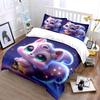 Dreamy Squirrel With Lantern Duvet Cover Set With 3D Printing Design Soft Polyester Bedding Set All-Season Comfort For Gifts