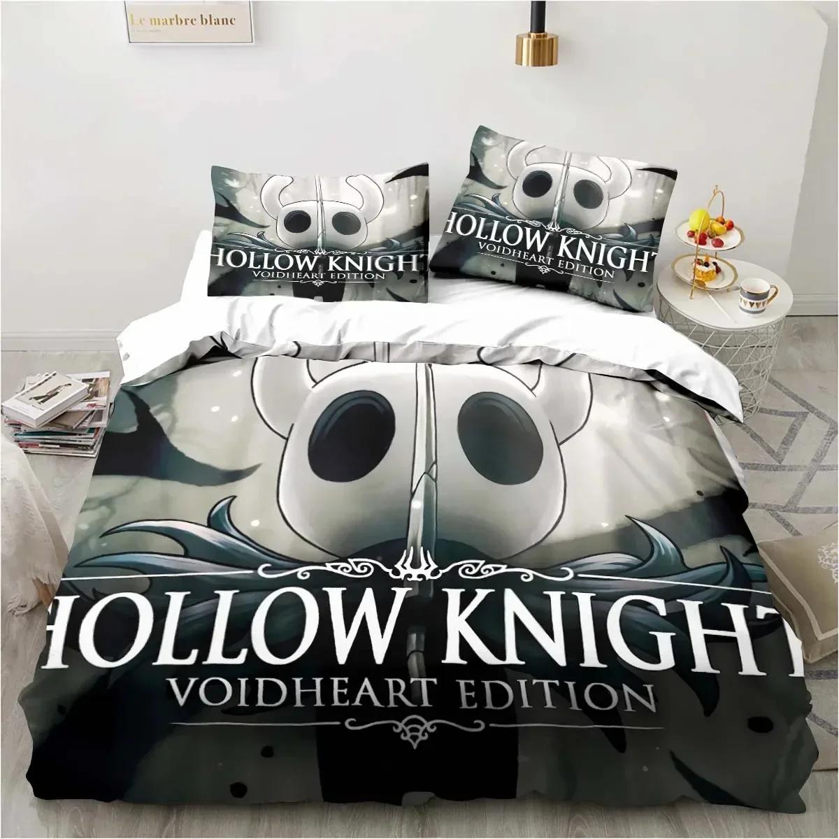 

Comforter Game Hollow Knight 3D Print Comfortable Room Decoration Home Textile Hollow Knights Comforter (quilt)-EU Single(135*200cm)3pcs