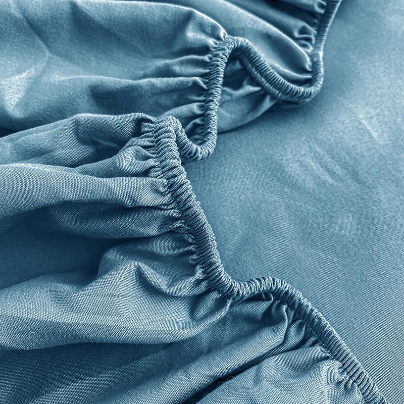 Sheets Couple Flexible Fitted Sheet Microfiber Ultra-Soft Hospitality Luxury Mattresses Cover Queen Single King Dimension Double Bed
