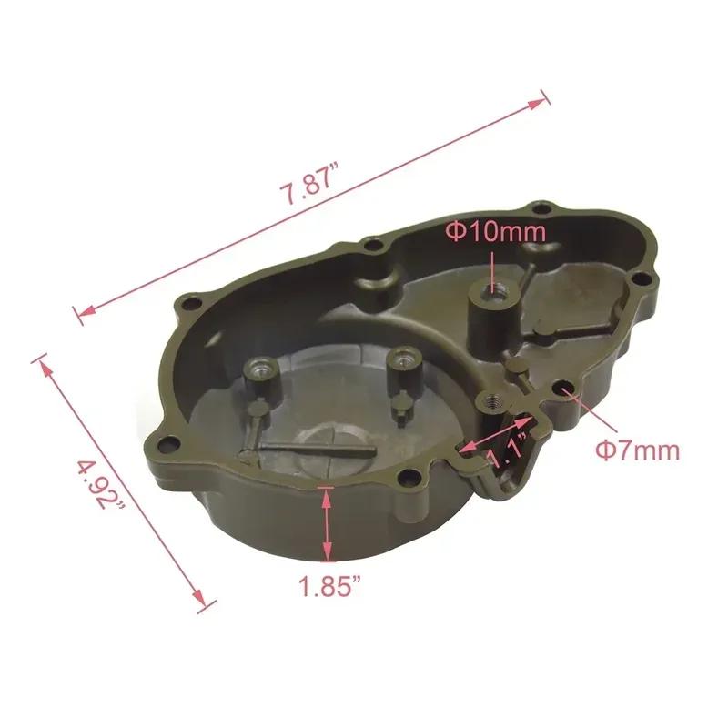 Motorcycle Parts Left Stator Engine Crankcase Cover for Honda CBR400 NC23 1988-1990 GOLD