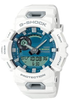 Hodinky Web limited Vybavené Bluetooth Funkce měření vzdálenosti Bílá x Modrozelená [Casio] G-Shock [] GBA-900CB-7AJF
