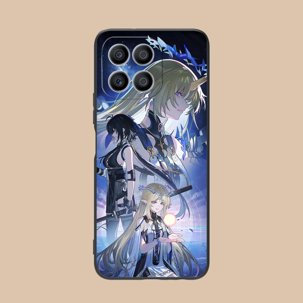 

Wuthering Waves Fleurdelys Phone Case for Honor 90 80 70 60 50 30 20 10 9 8 7 Pro S SE Lite 5G Soft TPU Shockproof Cover Honor 8
