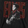 Elvis Presley Unisex Adult Red Guitarman Sweatshirt