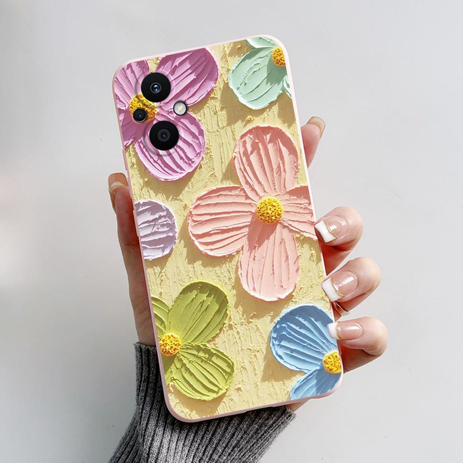 For Oppo Reno7 Z 5G Case Reno 7 8 Lite Bear Cartoon Frog Soft Silicone Phone Case For Oppo Reno 7Z 8Z Reno7Z 5G Back Cover Capa