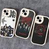 Kpop S-Stray K-Kids For IPhone 16 15 14 13 12 11 Pro Max Plus Shockproof Leather Soft Phone Cover