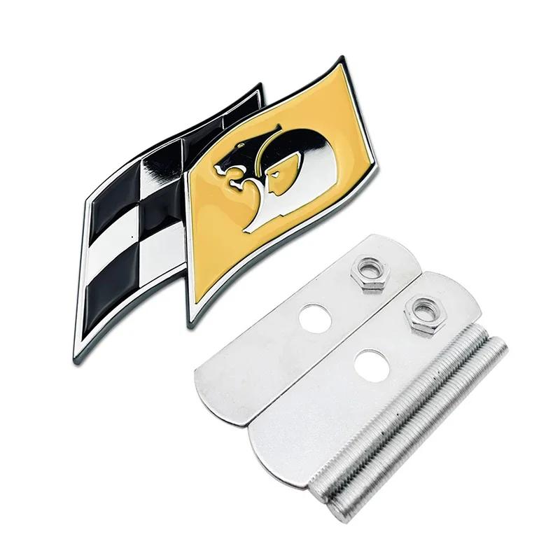 Car Front Grille Bagde Tail Box Metal Emblem Logo Sticker for Commodore Colorado Captiva Barina Monaro Statesman Torana