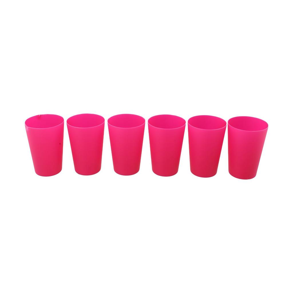 Colorful Plastic Cups Unbreakable Drinkware Lightweight Drinking Cups