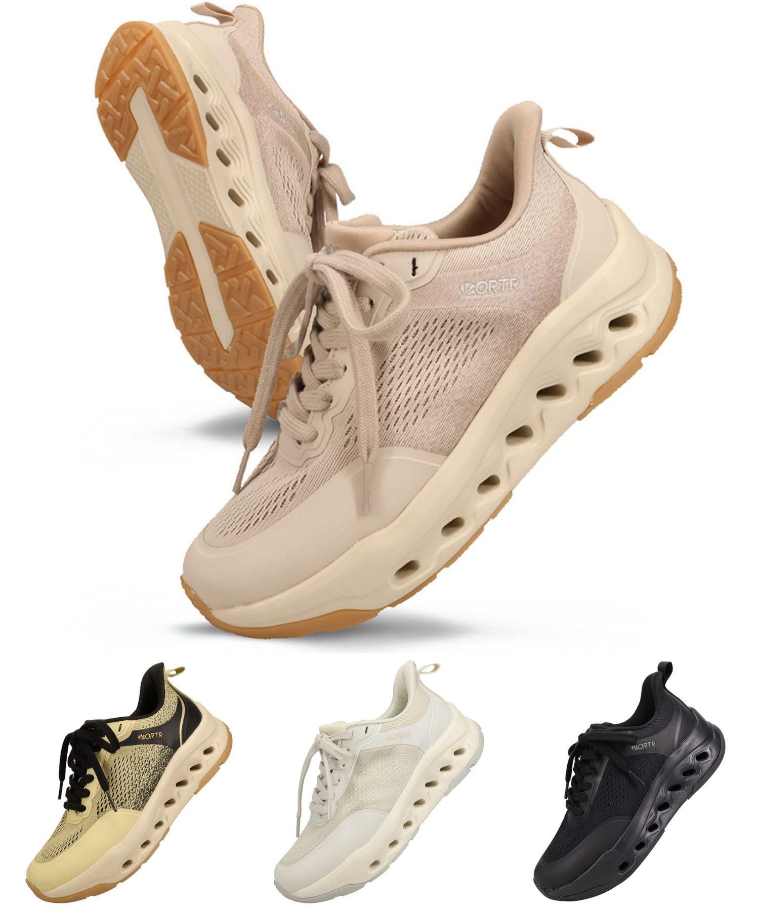

Oriental Traffic Sneakers ORTR Instant Fit, Easy to Put On While Standing, Hands-Free Slip-on, Wide Fit, Comfortable for Commuting, Walking, Standing