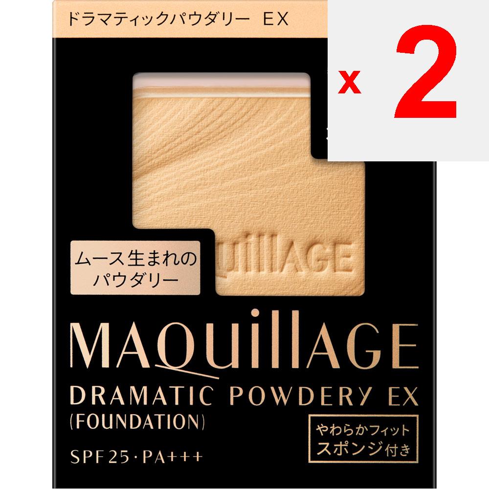Shiseido Maquillage MAQuillAGE Dramatic Powdery EX Beige Ochre 10 9.3g Foundation (Powder) Use After Preparing the Skin with Lotion, Milky