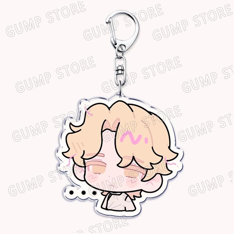 Beliebte Anime Alien Bühne Chibis Musik Schlüsselanhänger für Zubehör Tasche Luka Ivan Till Mizi Hyuna Sua Schlüsselanhänger Schmuck Fans Geschenke
