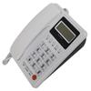 KXT8001CID Desktop Wired Phone Home Hotel Fixed Telephone with LCD Display Redial Function FSK