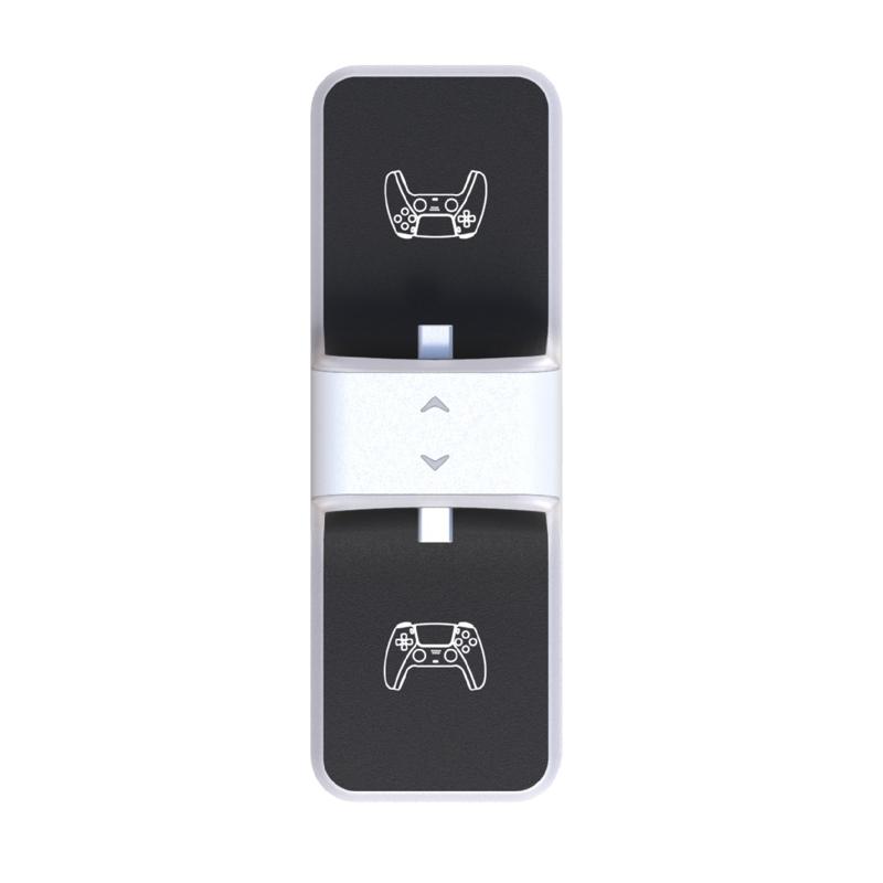 Slots Charger Adapter Game Consoles ChargerStand Charging Display Dock Station with Type-C Port