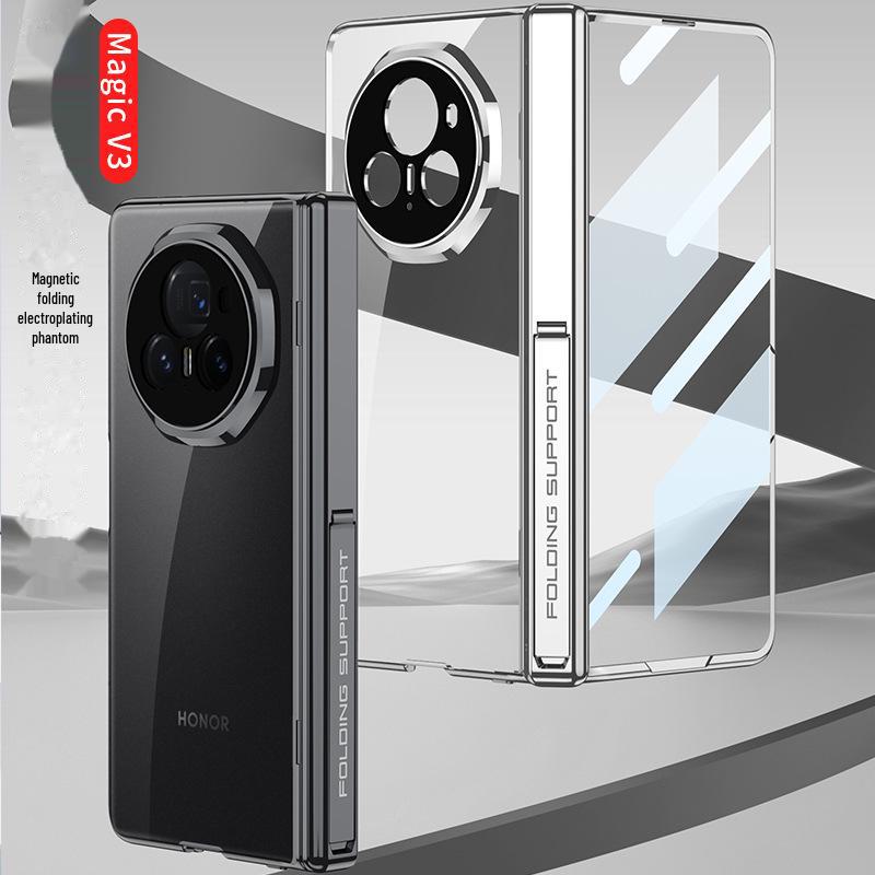 Honor Magic V3 Ultra-Thin Magnetic Hinge Case with Stand