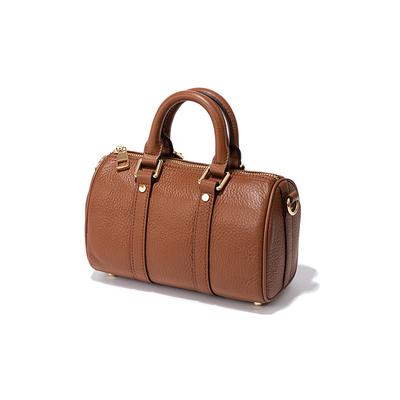Boston-Kissentasche mit Nischendesign, Handtasche im Retro-Stil aus Rindsleder mit oberer Schicht, hochwertige und modische, vielseitige Umhängetasche