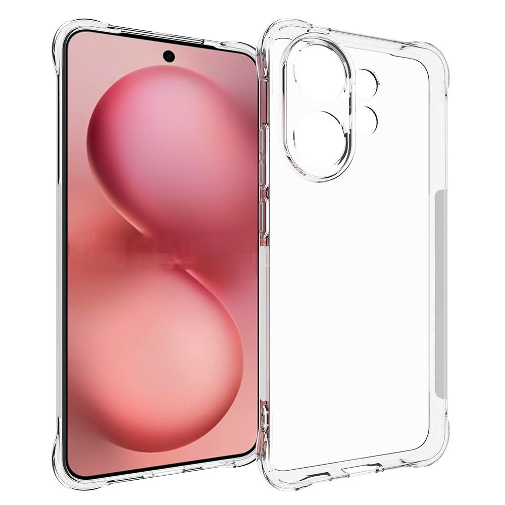 

For vivo S30 5G Clear TPU Case WANLONFENG TM Series 2.0mm Phone Back Cover Transparent