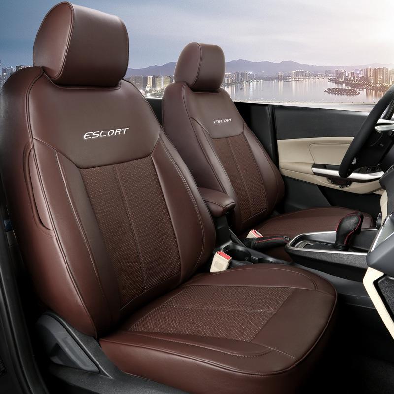 YN Custom Fit Sports Leather Seat Cover for Ford Focus - All-Season Cushion