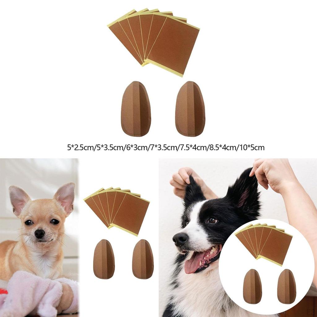 2 Pack Dog Ear Support Stickers Fixing Tool for Doberman Pinscher