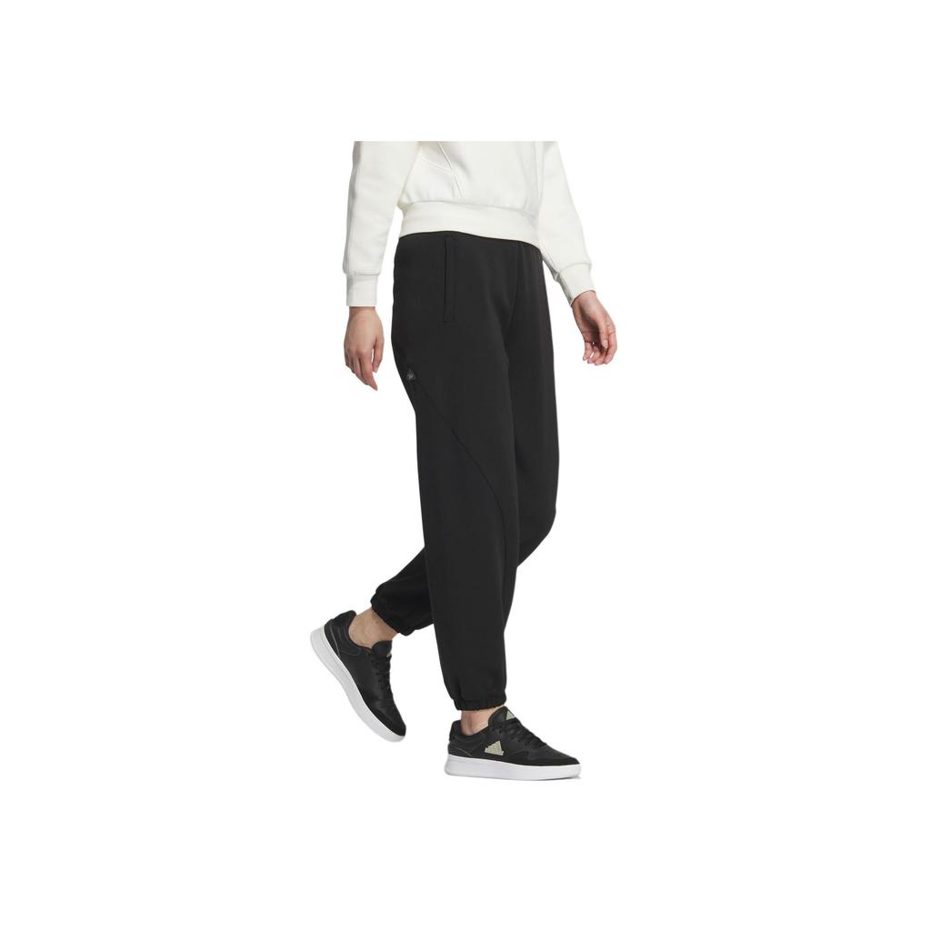 adidas Men's FW24 Small Logo Track Pants Black White JJ3561