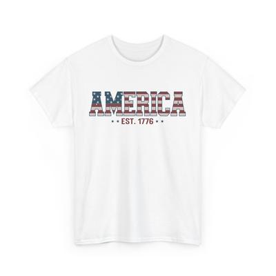 Home of the Brave T-Shirt | Stand Tall Proud for the USA | America Est.1776