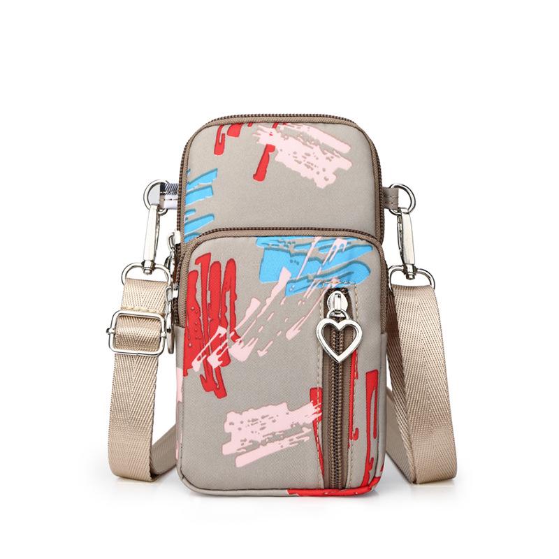 2024 Korean Style Women's Crossbody Phone Bag & Coin Purse - Vertical Mini Design