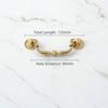 Solid Brass Cabinet Pulls Antique Bronze Finish Drawer Knobs Durable Wardrobe Handles  Bedroom Use