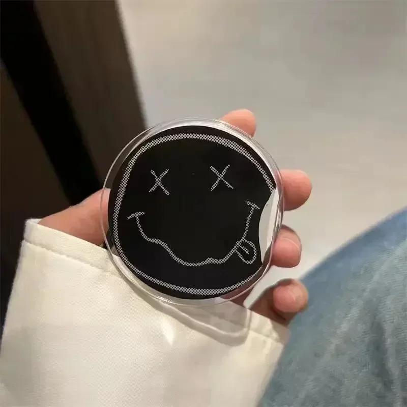 Korea Funy Y2K Trend Style Smile Expression Bracket For Magsafe For iPhone 17 Pro Max Magnetic GripTok Stand Phone Holder Accessory
