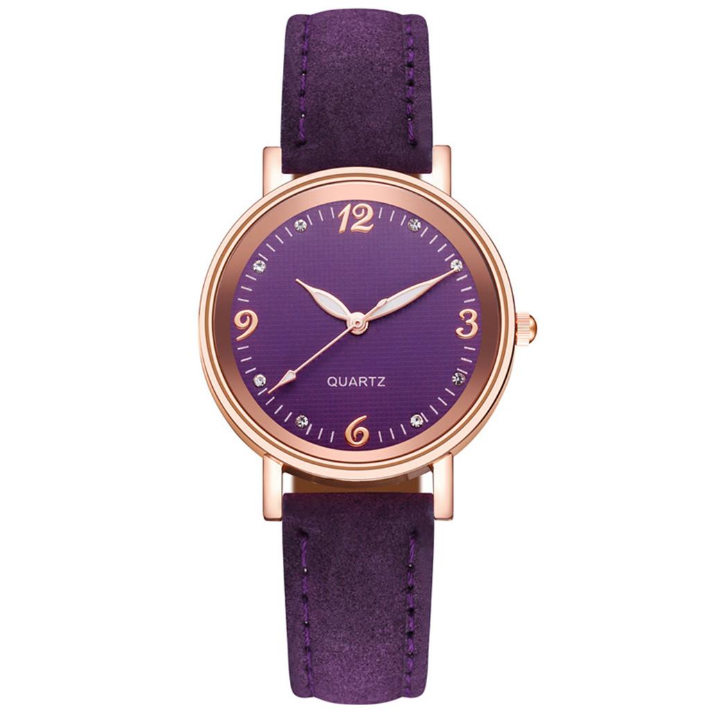 Luxury Quartz Wristwatch Female Fashion Quartz Women's Wristwatch Watches Stainless Steel Case Belt