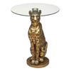 Runder Couchtisch Leopard