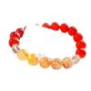 Vintage Natural White Crystal Chalcedony Honey Milk Cover Citrine Bracelet Bracelet