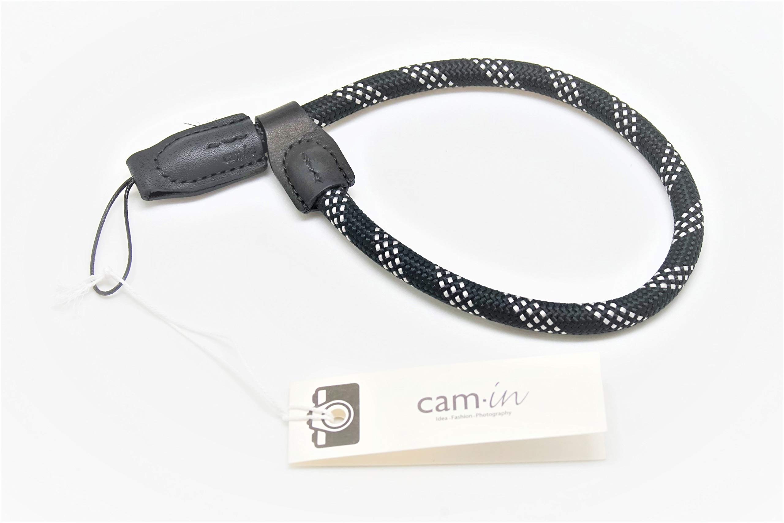 

cam-in Hand Strap DWS-001/DWS-002 Series (String Type, Black x White)