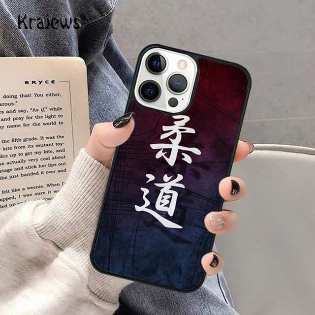 Judo jiu jitsu BJJ Brazilian Phone Case For iPhone 17 Air 16 15 14 Ma Plus 11 12 13 Pro Ma Phone Cover Fundas