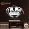 316 Stainless Steel Multi-Use Kitchen Bowl: Mixing, Cooking, Washing, Soup, Rice, and More.