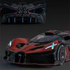 Modellino Auto Sportiva in Lega Bugatti Bolide 1/24 Diecasts & Veicoli Giocattolo Modello Auto Concettuale in Metallo Simulazione Suono Luce Regalo per Bambini
